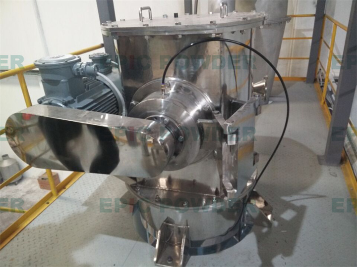 實驗型對噴式氣流粉碎機