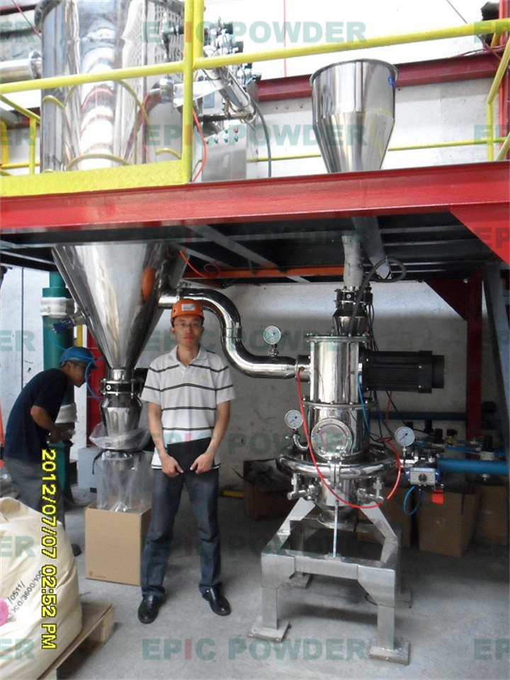 小型氣流磨粉機